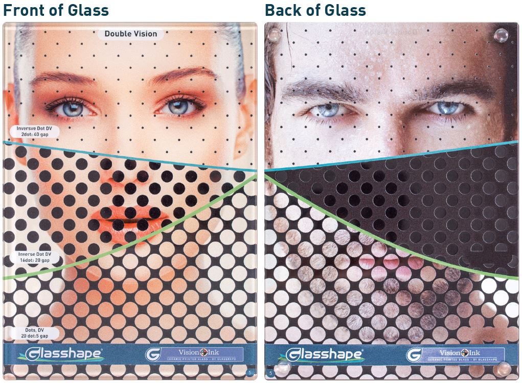 VisionInk Double Vision: Double-sided printing on glass