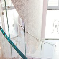 Safa Glass -curved glass balustrade Curved glass balustrades