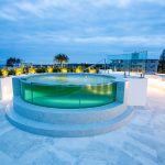 Curved Balustrades & Pool Glass