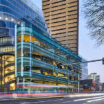 UTS Central staircase glass